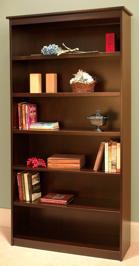 Candler Amish built maple bookcase