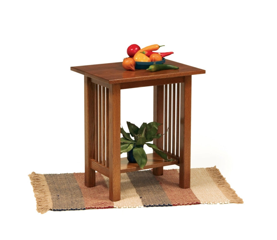 The Alamo Mission Small End Table, , Occasional Table - Endicott Home Furnishings