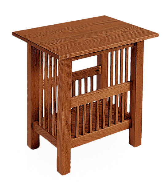 The Alamo Mission Small End Table in Solid Maple, , Occasional Table - Endicott Home Furnishings