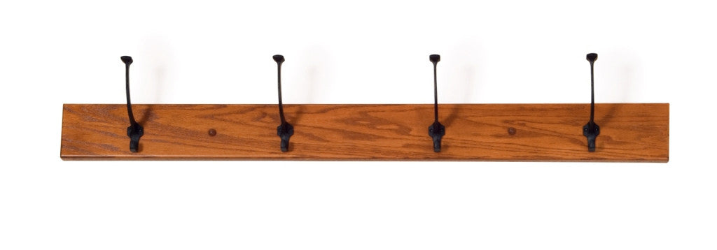 The Alamo Mission Four Hook Hallway Hat Rack, ,  - Endicott Home Furnishings