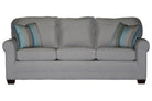 Tailor Made 85" sock arm sofa at promotional price with select performance fabrics from Endicott Home - 01