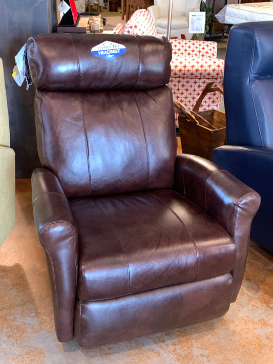 Compact Power Recliner With Power Tilt Headrest - Showroom Model