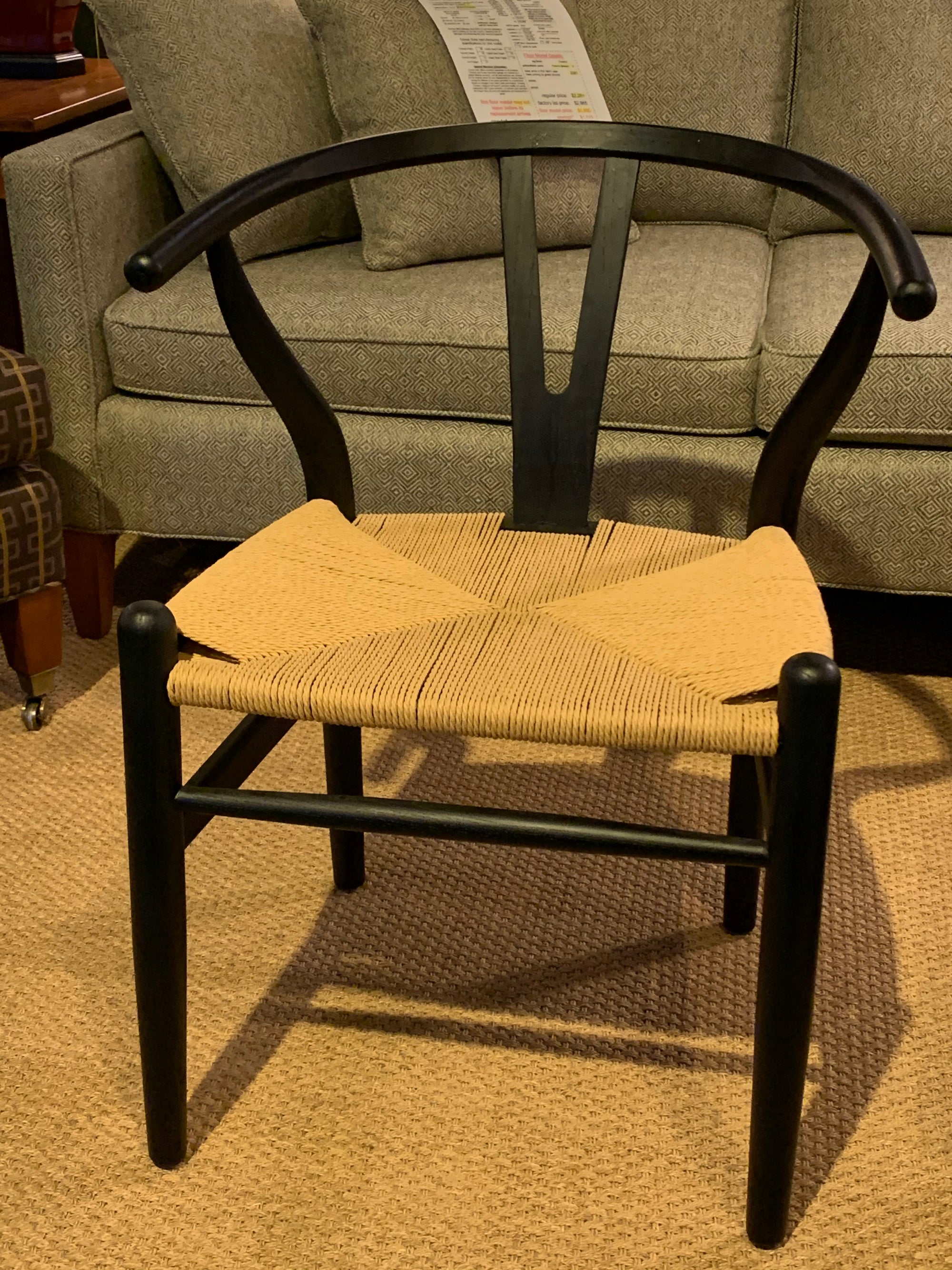 Classic Mid-Century Modern Dining Armchair - Showroom Model