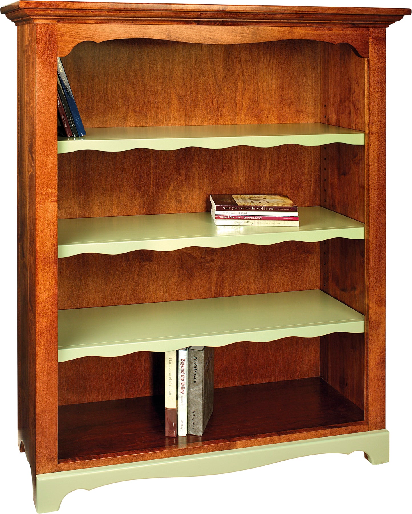 Amish Open Bookcase 30"