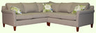 Compact Non-toxic Oscar Sectional #2 - Endicott Home Furnishings - 3