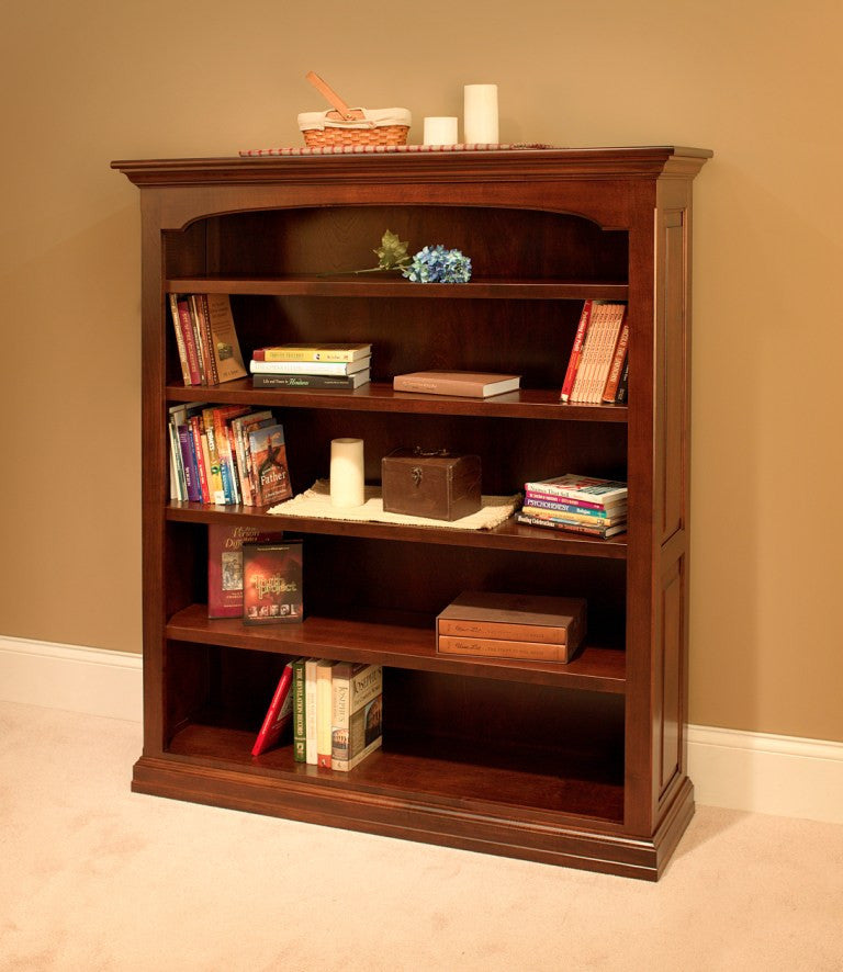 Traditional Open Bookcase, , Bookcase - Endicott Home Furnishings